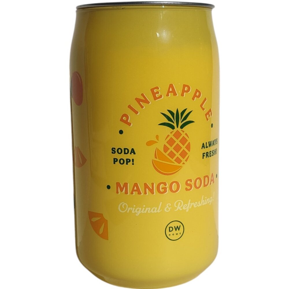 DW Home Goodies Pineapple Mango Soda Candle 15ozs Single Wick New